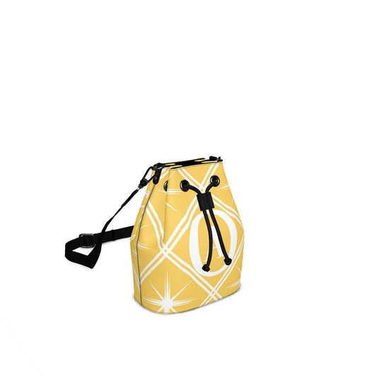 O&A Yellow "Oh My" Drawstring Bucket Bag